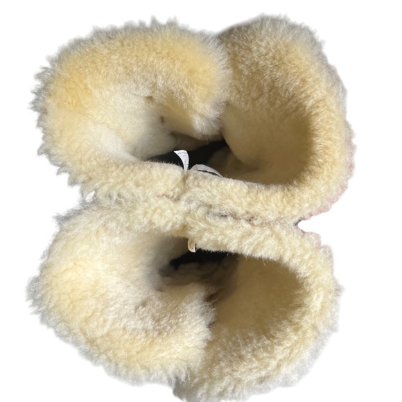 UGG Bailey Button Triplet II Chestnut Tan Brown Shearling Boots Women's Size 10 - Picture 8 of 13